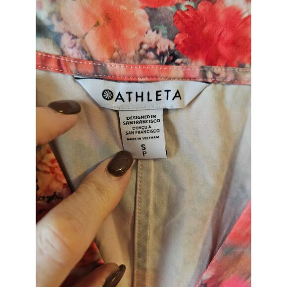 Athleta Marlow Romper, Renewed Bloom Pink SIZE small new - Picture 6 of 7